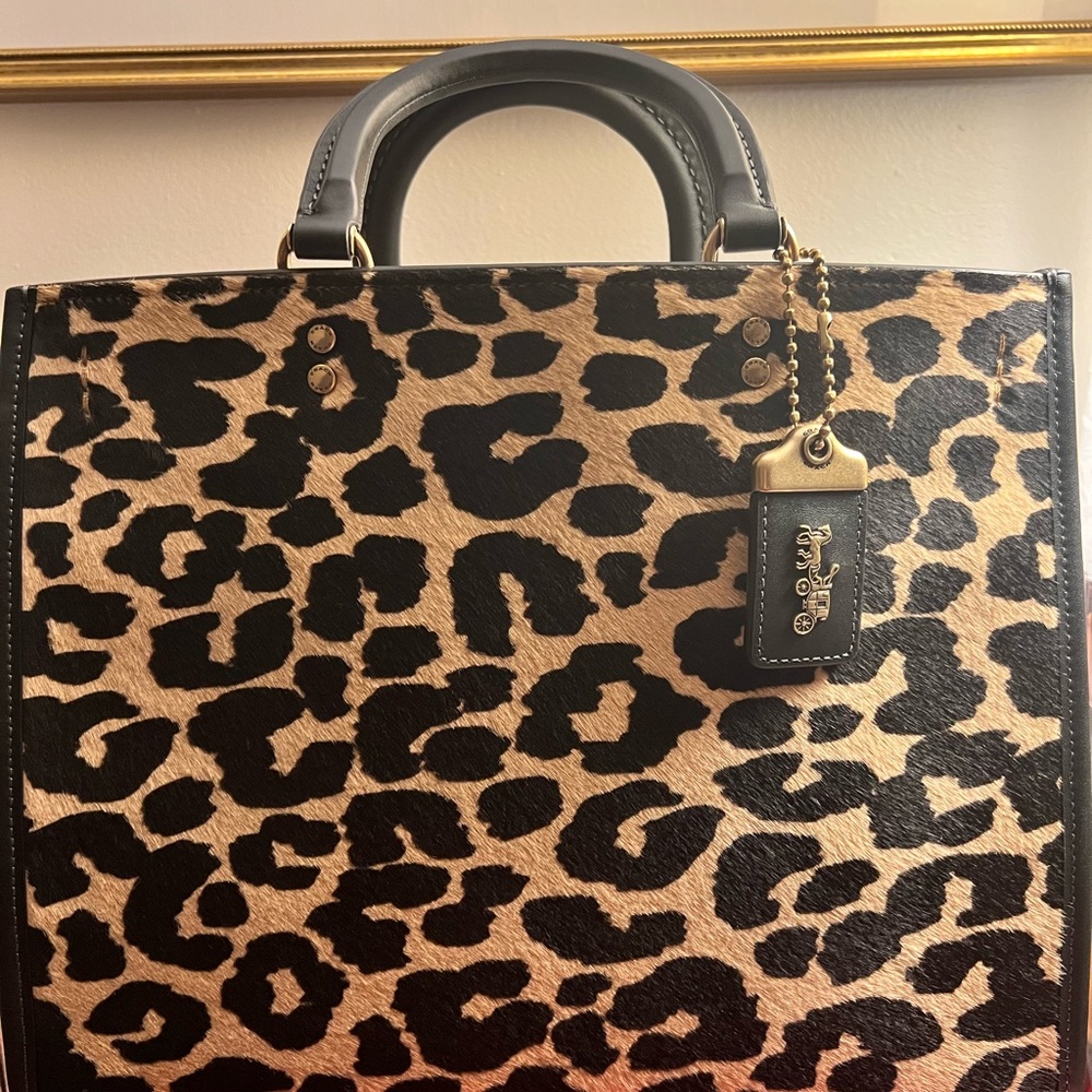 Rogue Bag In Haircalf With Leopard Print-NEW